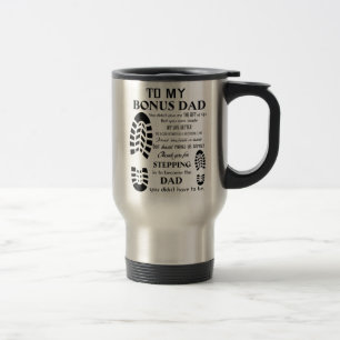Mug De Voyage À Mon Bonus Papa, Cadeau Fête des pères, Cadeau Po