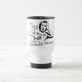 Mug De Voyage A oublié la socialisation