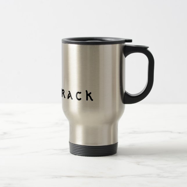 Mug De Voyage À rail unique avec la dent (Droit)