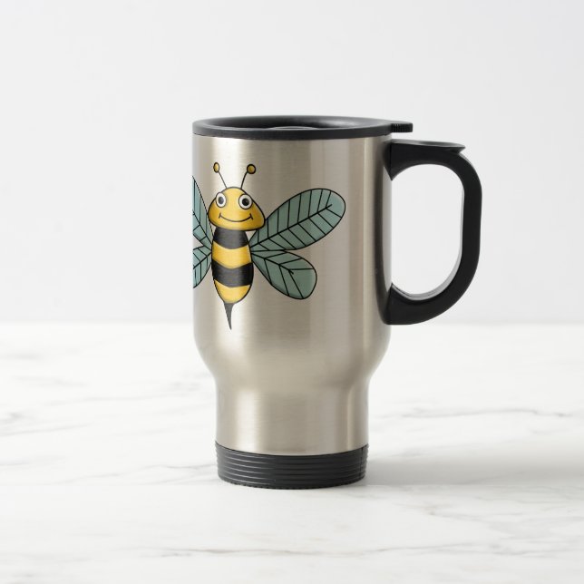 Mug De Voyage Abeille (Droit)