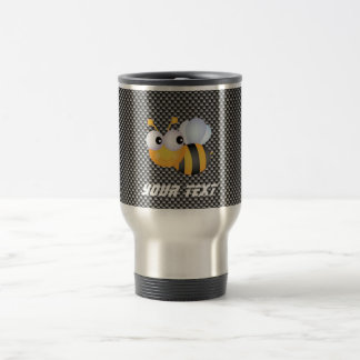 Mug De Voyage Abeille mignonne ; Lisse