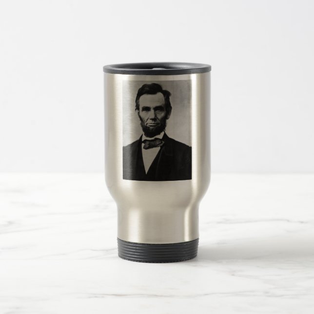 Mug De Voyage Abraham Lincoln : 16ème Président de l'Amérique (Centre)