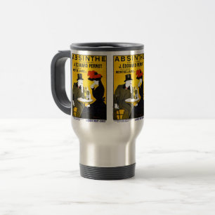 Mug De Voyage Absinthe Leonetto Cappiello Publicité Vintage