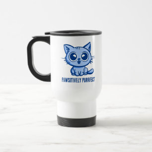 Mug De Voyage Absolument Parfait, Magnifique Petit Chat Manga