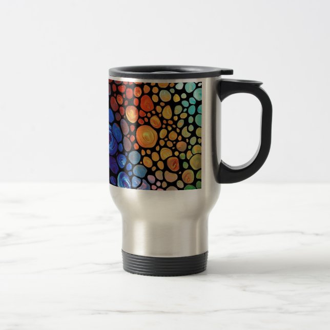 Mug De Voyage abstrait-1 (Droit)