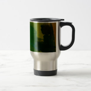 Mug De Voyage Abstrait vert créatif