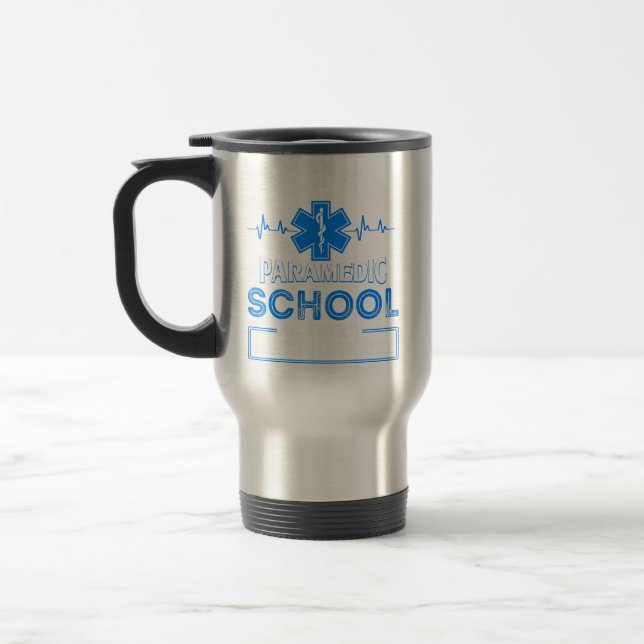 Mug De Voyage Accessoires paramedic de l'école EMT School Must H (Gauche)