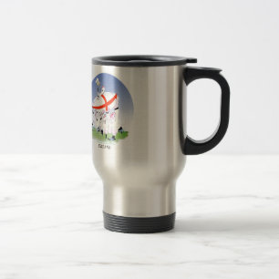 Mug De Voyage acclamations anglaises de rugby, fernandes