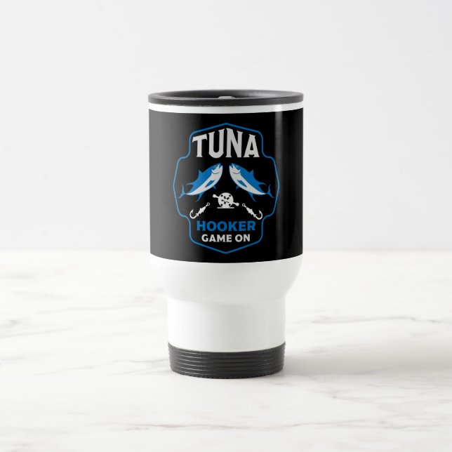 Mug De Voyage Accroché À La Pêche Au Thon (Centre)