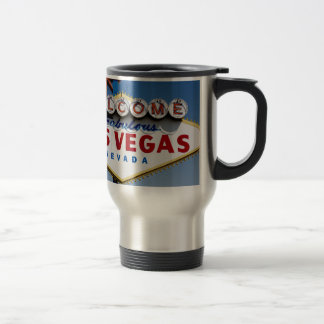 Mug De Voyage Accueil au signe historique fabuleux de Las Vegas