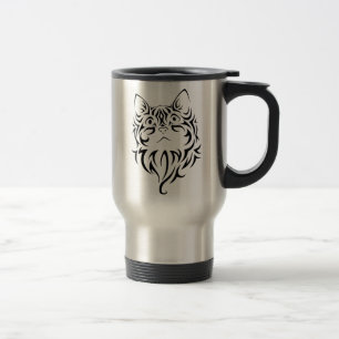 Mug De Voyage Acier inoxydable de chat voyage de 15 onces/tasse