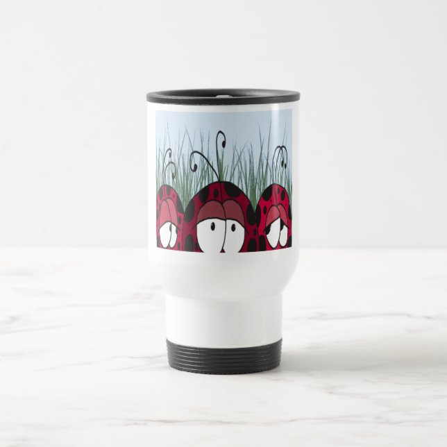 Mug De Voyage adorable Ladybugs (Centre)