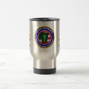 Mug De Voyage Affaires civiles de l'armée