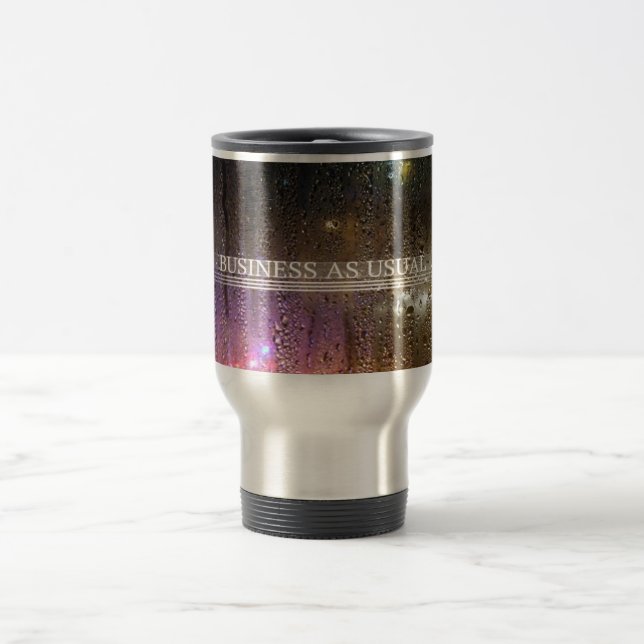 Mug De Voyage affaires comme d'habitude (Centre)