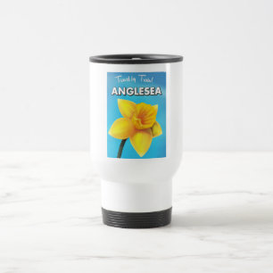 Mug De Voyage Affiche de voyage de style cartoon vintage Anglese