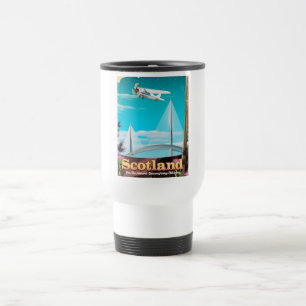 Mug De Voyage Affiche de voyage Queensferry Crossing Écosse