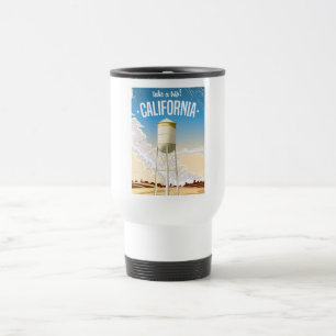 Mug De Voyage Affiche de voyage rétro Take a Trip Californie