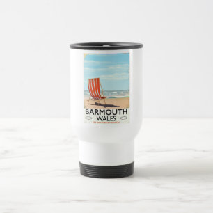 Mug De Voyage Affiche de voyage vintage Barmouth nord du pays de