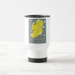 Mug De Voyage Affiche de voyage vintage Meet the Sun Ireland