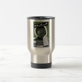 Mug De Voyage Affiche recruteuse d'armée