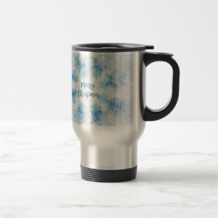Mug De Voyage AFFICHER FLAKES MOTIF Joyeux Noël