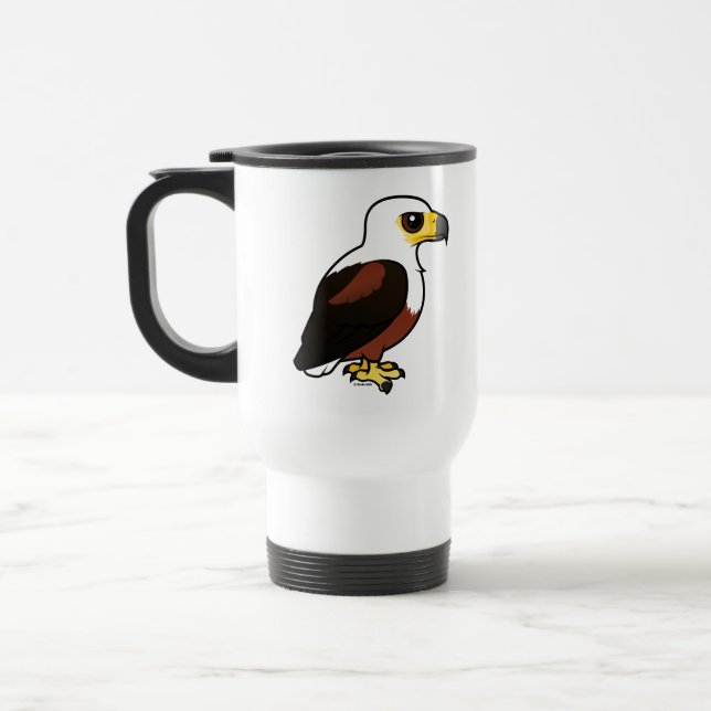 Mug De Voyage Africain Poisson-Eagle de Birdorable (Gauche)