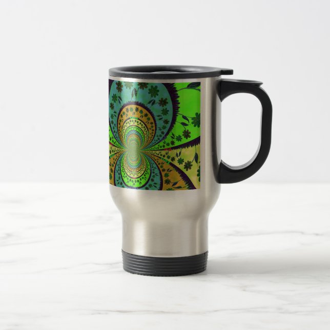 Mug De Voyage Africain traditionnel Hakuna Matata Couleurs.png (Droit)