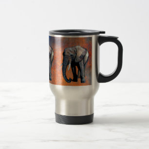 Mug De Voyage Afrique sauvage Amateurs d'animaux Big Five
