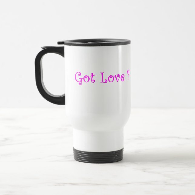 Mug De Voyage Ai de l'amour ? (Gauche)