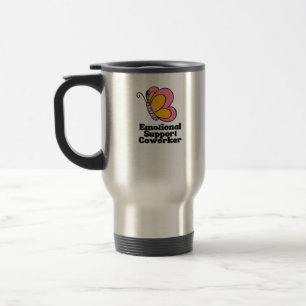 Mug De Voyage Aide émotionnelle collègue - Meilleure collègue de