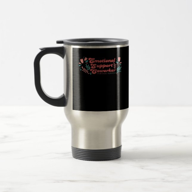 Mug De Voyage Aide émotionnelle Coworker Classic Funny Tendance (Gauche)
