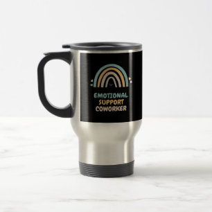 Mug De Voyage Aide émotionnelle Coworker Classique Mème Viral et