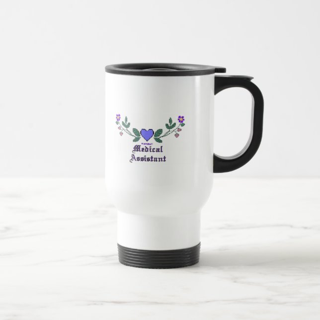 Mug De Voyage Aide médical P Crossstitch (Droite)