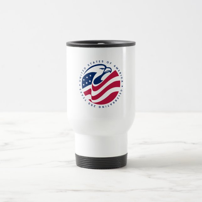 Mug De Voyage Aigle Américain (Centre)
