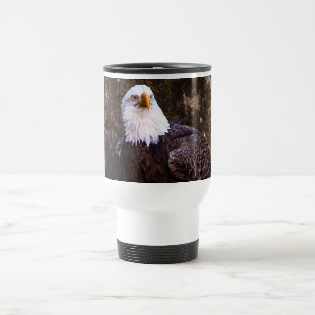 Mug De Voyage Aigle de Bald (Centre)