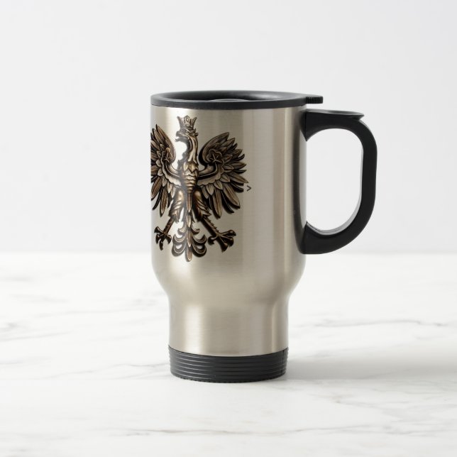 Mug De Voyage Aigle polonais (Droit)