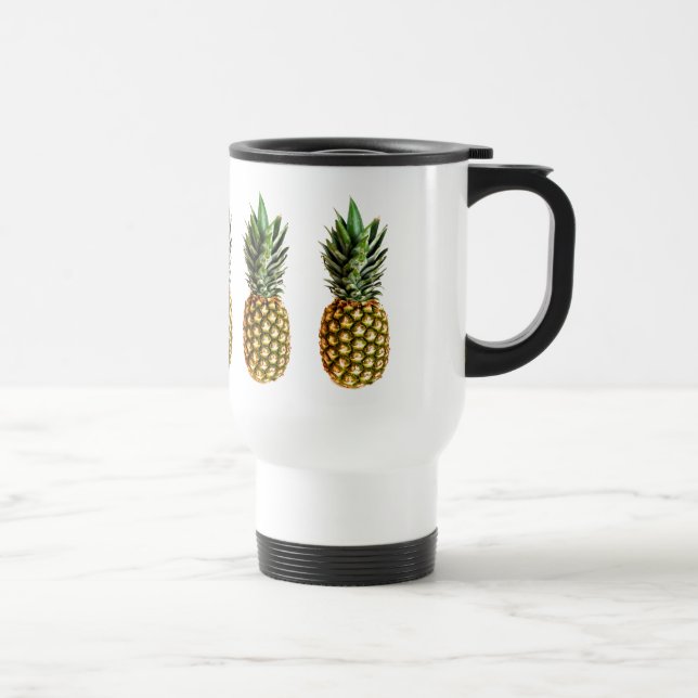 Mug De Voyage Aiguille de voyage de conception ananas (Droite)