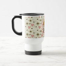 Aime mon doodle un Latte Goldendoodle isolé 