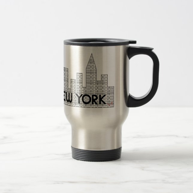 Mug De Voyage Aimer NEW YORK (Droit)