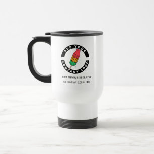 Mug De Voyage Ajouter votre adresse de site Web de logo d'entrep