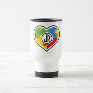 Mug De Voyage Ajouter Votre Monogramme Voyage/Mug Commutateur