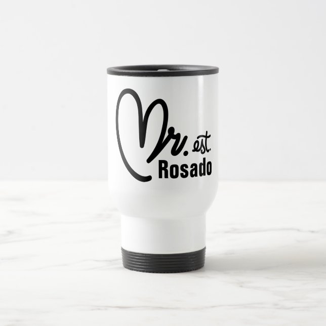 Mug De Voyage Ajouter Votre Nom - Voyage/Départ (Centre)