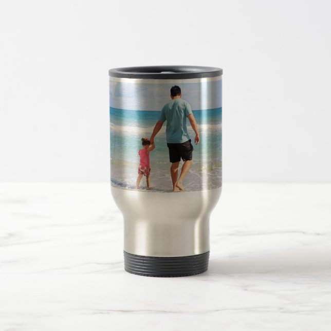 Mug De Voyage Ajouter votre propre photo et/ou texte (Centre)