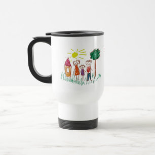 Mug De Voyage Ajoutez le joli dessin de votre enfant