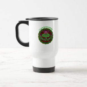 Mug De Voyage Alexander Scottish Tartan Celtic Thistle