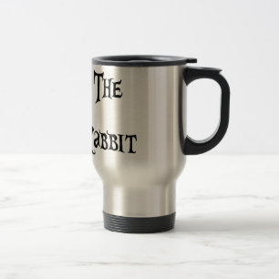 Mug De Voyage Alice Wonderland Follow the White Rabbit