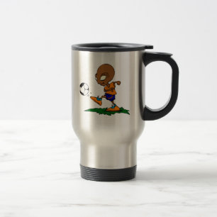 Mug De Voyage Alien du football