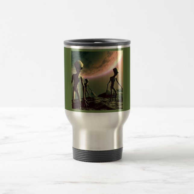 Mug De Voyage ALIENS gris SF 2 (Centre)