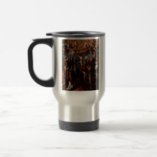 Mug De Voyage Allégorie de la Crucifixion avec des saints jésuit