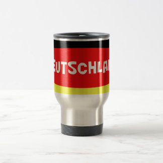 Mug De Voyage Allemagne Drapeau avec libellé